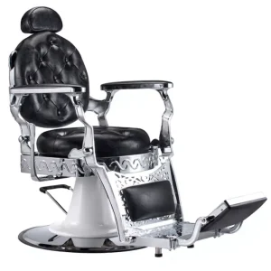 High Grade Synthetic Leather Barber Chair with 360 Degree Swivel School Use Salon Furniture for Men