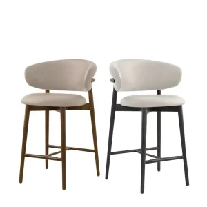 High Legs Armless Square Bar Stool Good Price Stackable Burly Indoor Restaurant Bar Stool