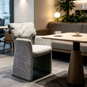 High Luxurious Unique Shape Standard Single Sofa Visitor Chair Office Waiting Rooms Leisure Office Reception Chair