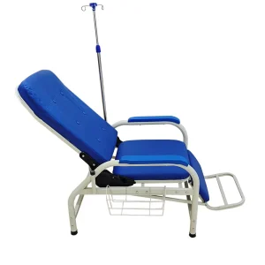 High Quality Adjustable Hospital Waiting Chair Modern Clinic Infusion Outpatient Accompany Chair Stainless Steel Design