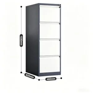High Quality Adjustable Lockable Steel Filing Cabinet for Secure Storage of Confidential Office Documents and Paperwork