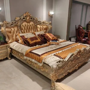 High Quality Bedroom Hotel Sets Luxury king Queen Wood Lit Size Bedroom Sets Bed Furniture Hotel Beds king Bed