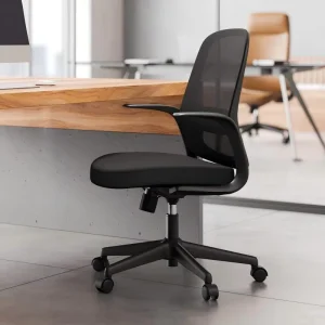 High Quality Black Mesh Modern Office Chair Executive Chai Easy to Install With Beautiful Curved Design Office Chair