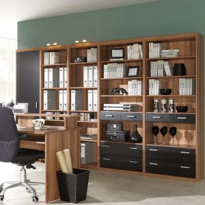 High Quality Bookcases Wooden Design Home Office Use Bookshelf