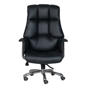 High Quality Comfortable Executive Black High Back Pu Leather Office Chairs