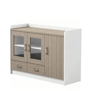 High Quality Commercial Home Office Storage Furniture Modern Design Wooden Storage Cabinet with Multiple Drawers Cabinet Doors