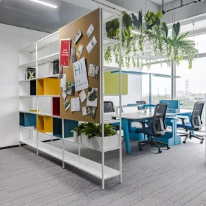 High Quality Cubicle Office Partition Book Shelf Bookcase for Open Working Area