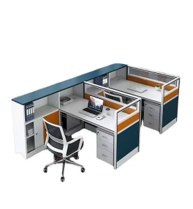 High Quality Cubicle Office Table Partition Workstation 2 4 6 Person Call Center Office Computer Desk Modular Office Desk