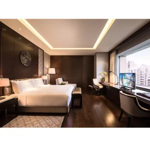 High Quality Custom Made Luxury Wooden Hotel Bedroom Furniture Set