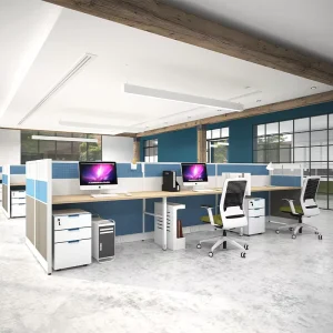 High Quality Desk Cubicle Modular Office Workstation Divider Open Space Office Desk for Staff Workstation Office Tables