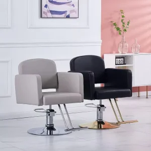 High Quality Durable Modern Style Steel Reclining Barber Chair for Salons Hairdressing Furniture for Beauty Salons