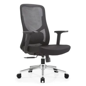 High Quality Ergonomic Modern Fabric Mesh Chair for Big and Tall Office Workers with Adjustable Wheels