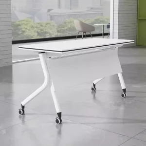 High Quality Foldable Office Training Conference Table Executive Wooden Furniture Adjustable Office Desk