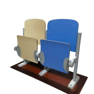 High Quality Foldable Wooden Theater Chair University Staircase Classroom Row Seats Auditorium Chair