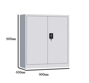 High Quality Half Height Steel Filing Cabinet Modern Office School Hospital Equipment with One Adjustable Shelf Metal Cupboard