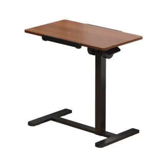 High Quality Hospital Furniture Movable Adjustable Desk Over Bed Food Table Hospital Bedside Table