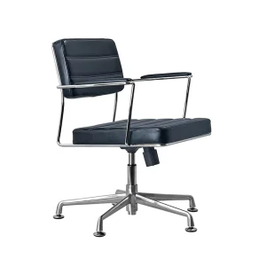 High Quality Imitation Leather Solid Steel Frame 5 Star Leg Leisure Hotel Room and Conference Office Chair