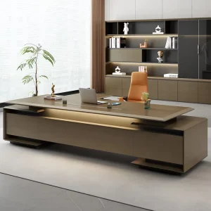 High Quality L Shaped Desk Office Furniture Boss Table CEO Office Table Furniture Modern Office Table
