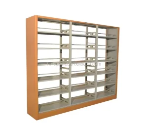 High Quality Library Furniture Used Library Bookcases Metal Manufacturer Industrial Stainless Steel RAL Storage Books Knock down