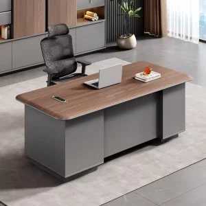 High Quality Luxury Desk Wooden Ceo Boss Manager Office Table Escritorio Executive Table for Chairman