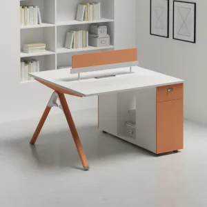 High Quality Luxury Genova Desk Modular Wooden Office Workstation Multi Purpose Extendable Modern Design Panel Wood Style