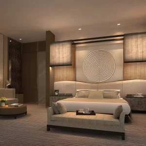 High Quality Luxury Hotel Bedroom Furniture King Size Wooden Bedroom Set Modern Bedroom Set