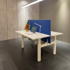 High Quality Luxury Modern Ergonomic Modular Electric Height Adjustable Staff Workstation Office Desk Frame