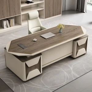 High Quality Luxury Modern L Shape Work Table Wood Director Manger Ceo Boss Office Table Desk Ceo Table Office Furniture Set