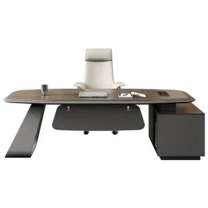 High Quality Luxury Modern Wooden Custom Modular CEO Boss Manager Office Desk Executive Furniture