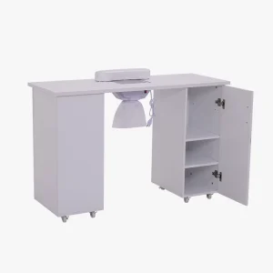 High Quality Manicure Table for Gel Nail Salon Use Modern Design Durable and Easy to Clean Beauty Salon Furniture