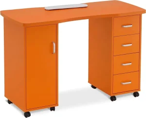 High Quality Manicure Tables for Salons Nail Tech Tables Modern Wood Environmentally Friendly for Bedroom School Use