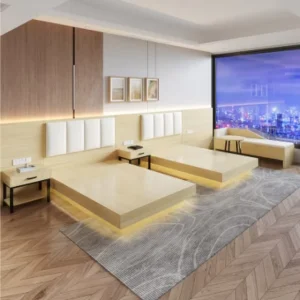 High Quality Modern Bedroom Furniture Set for Hotel