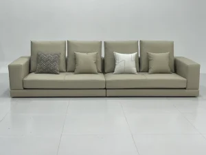 High Quality Modern Connery Sofa Straight Row Without Steel Plate 4 Seater Luxury Set for Villa Workshop Living Room Furniture