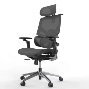 High Quality Modern Design 6D Armrest Office Chair with Adjustable Lumbar Support & Footrest Ergonomic Mesh Chair