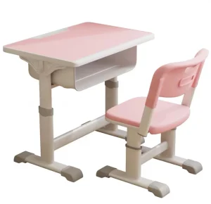 High Quality Modern Desk and Chair Set with Adjustable Features Waterproof Heavy Duty Single School Desk for Government Tender
