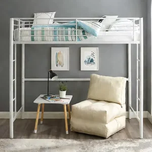 High Quality Modern Heavy Duty Durable Steel Bunk Bed Easy Assembly Schools Apartments Hotels Dormitories Hospital Bedroom Twin