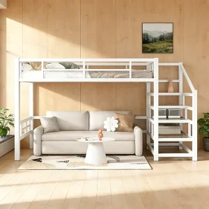 High Quality Modern Heavy Duty Durable Steel Bunk Bed Easy Assembly for Schools Hospitals Apartments Hotels Dormitories Bedroom