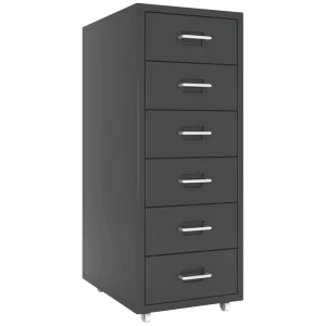 High Quality Modern Metal 6 Drawers Living Room Cabinet Steel File Storage Drawer Cabinets
