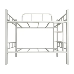 High Quality Modern Metal Bunk Beds for Dormitory Hostel School Bedroom Use with Stairs