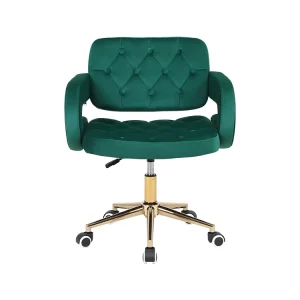 High Quality Modern Office Chair with Swivel Design Fabric Material Without Wheels