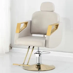 High-Quality Modern Reclining Barber Chair Portable Steel Furniture for Salon Equipment Barber and Beauty Chairs