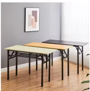 High Quality Modern Rectangle Foldable Long Training Table School Class Room Computer Working Desk Model T 001 CN HEB