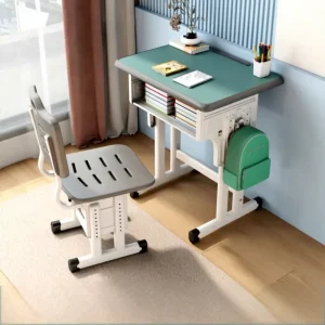 High Quality Modern Student Desk Chair Set for School Classroom Bedroom Living Room Home Office Made of Metal 15 Year Warranty