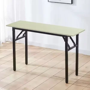 High Quality Modern Thick Sturdy Metal Leg Folding Table Suitable for Hotels Schools Home Offices Durable Eco friendly Portable
