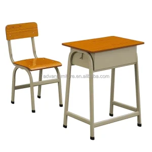 High Quality Modern Wood Student Desk and Chair Set for School Home Office Bedroom