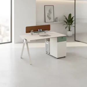 High Quality Modern and Simple Style Office Furniture Particle Board Material Office Desk Suitable for Office Building