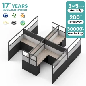 High Quality Modular Office Workstation Partition Cubicle Call Center Modern Workstations Office Furniture
