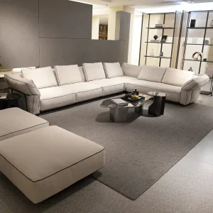 High Quality Modular Sectional Sofa Italian Design Fabric Sofa for Home Furniture