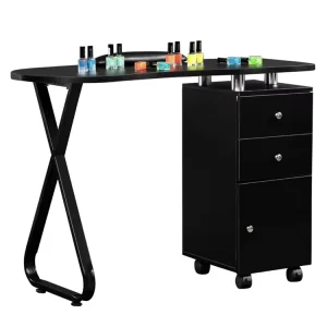 High Quality Nail Manicure Table Beauty Salon Portable Manicure Table Salon Furniture Mobile Manicure Table