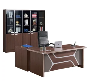 High Quality Office Home Furniture Office Desk Modern Wooden New L Shaped Executive Office Desk